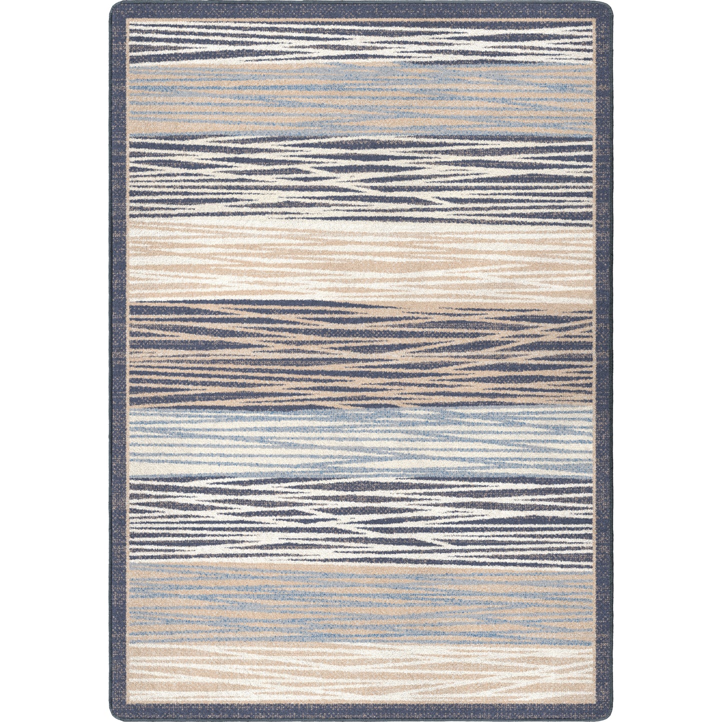 Coastal Living Area Rug: Earth Rhythms - Coastal by Shore & Salt.